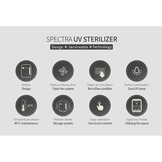 Spectra UV sterilizatorius