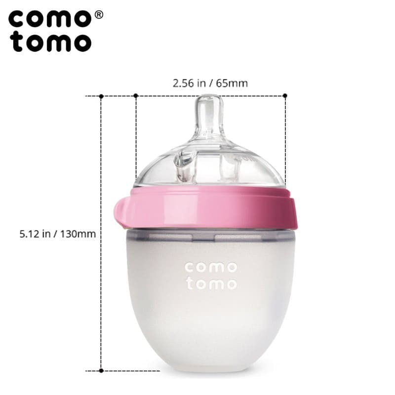 COMO TOMO EVOLVED 2 vnt. buteliukų rinkinys, Pink, 150 ml