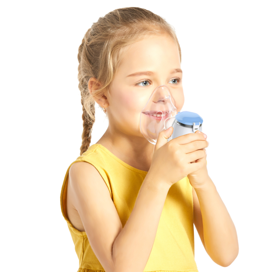 vaikais su inhaliatoriumi