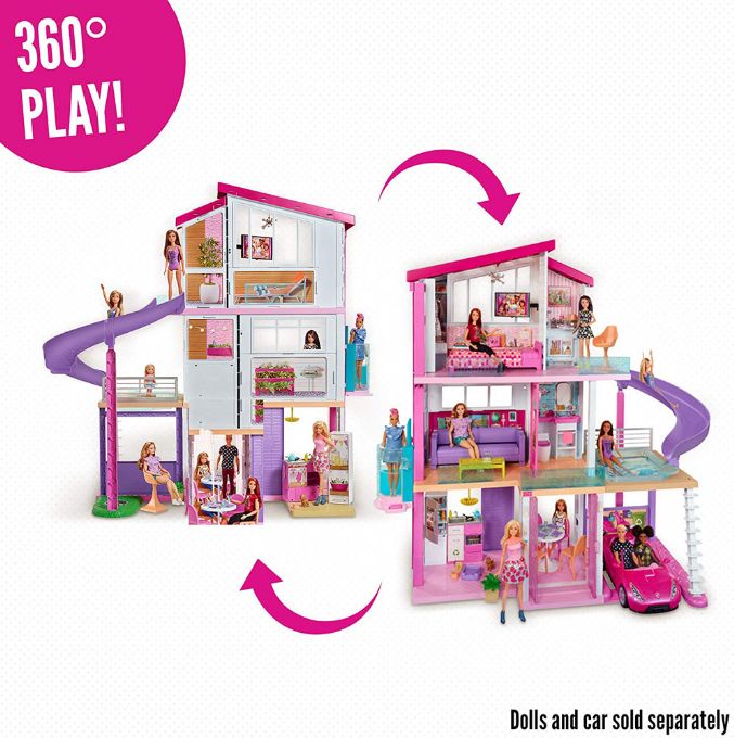 Barbie Dreamhouse namas su čiuožykla GNH53