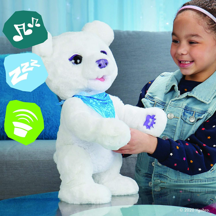 Hasbro FurReal interaktyvus meškutis Cubby Polar Bear