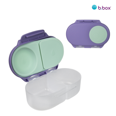 B.BOX Snackbox užkandžių dėžutė vaikams Lilac Pop