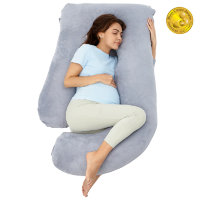 mama gulinti ant multifunkcinės komforto pagalvės