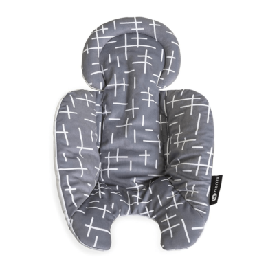 4MOMS elektroninių sūpynių įdėklas naujagimiams Grey Plush