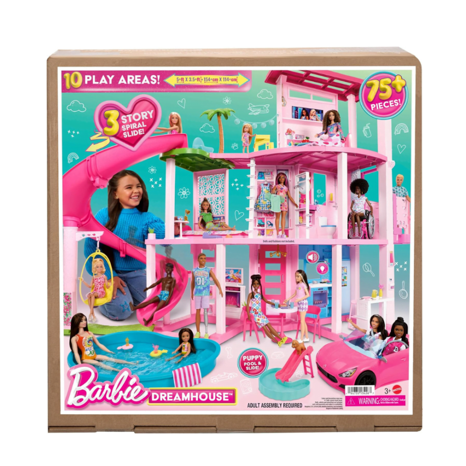 Barbie Dreamhouse barbių namas vila HMX10 (2023 m.) pakuotė