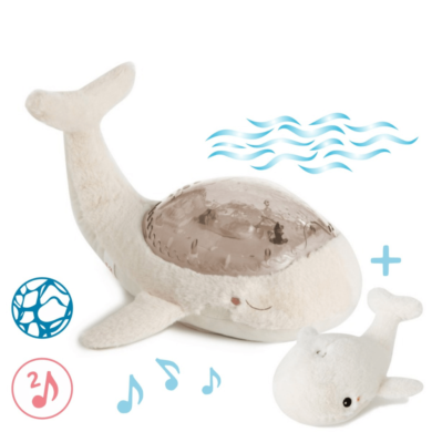CLOUD B migdukas - projektorius su baltuoju triukšmu Tranquil Whale™ Family