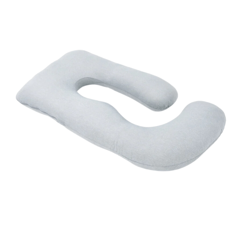 MOMCOZY nėštumo pagalvė vėsinančiu užvalkalu Cooling Grey