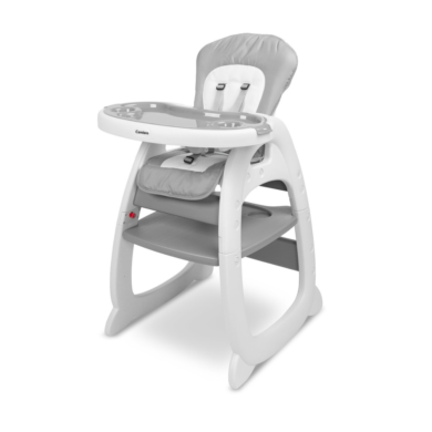 Maitinimo kėdutė - staliukas CARETERO HOMEE GREY