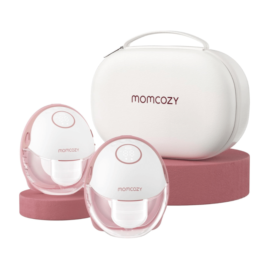 Momcozy M6 dvigubas belaidis pientraukis Mobile Style™