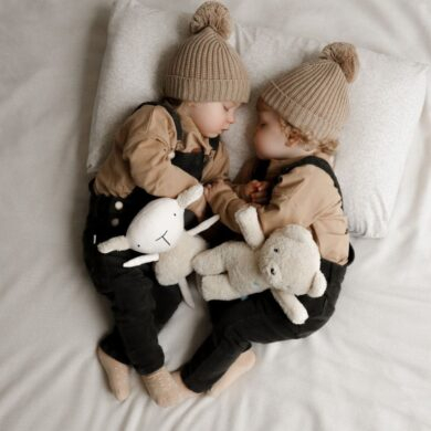 Migdukas su baltuoju triukšmu myHummy Bear Beige 5in1