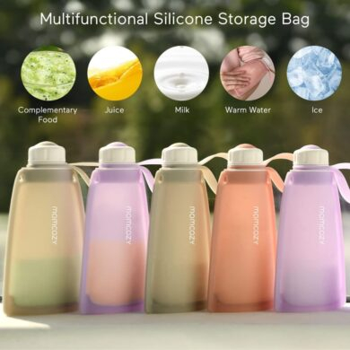 MOMCOZY silikoniniai pieno laikymo maišeliai