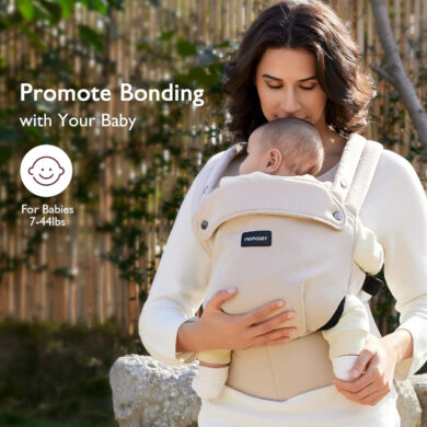 Momcozy ergonomiška nešioklė Khaki