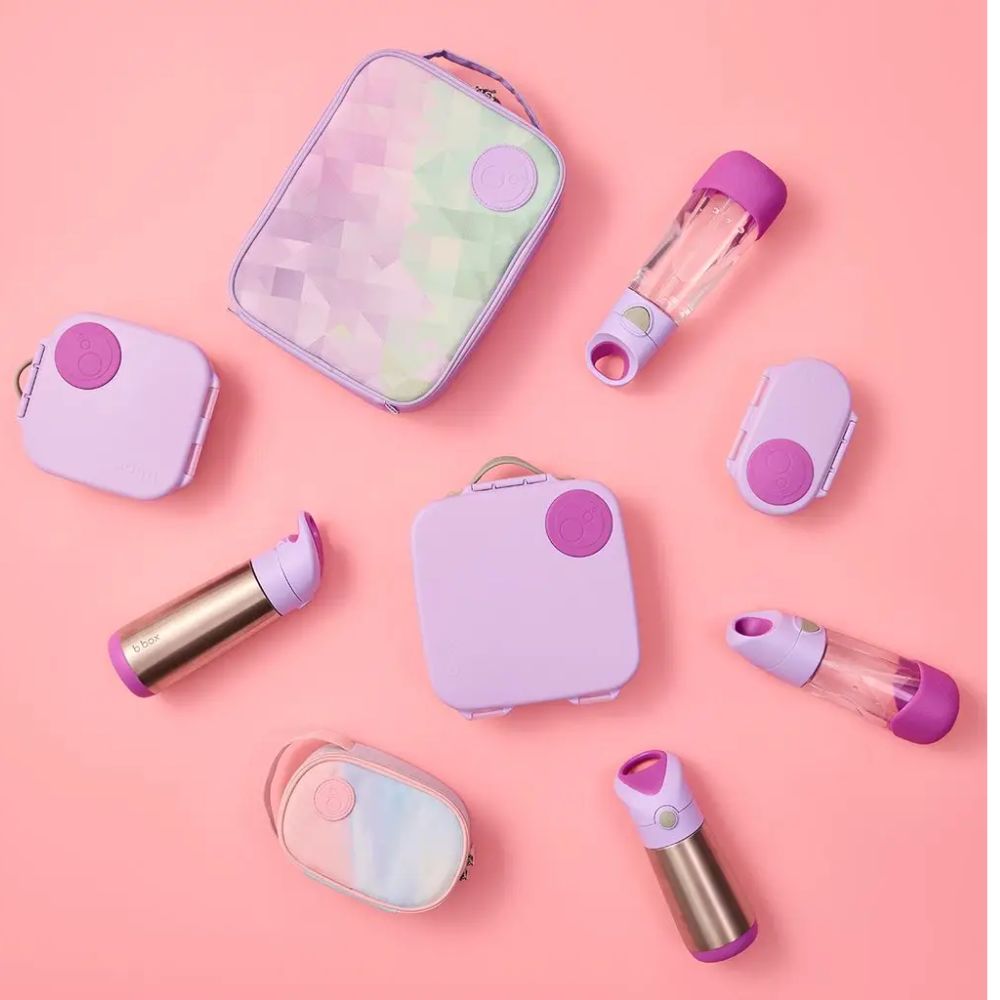 B.BOX plieninė termo gertuvė Sugar Plum 350 ml