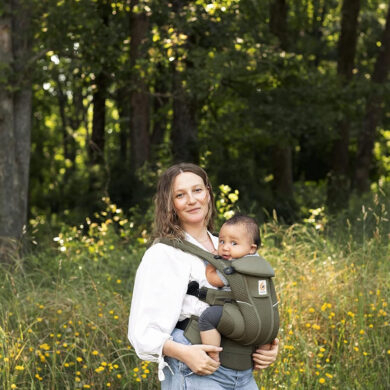 Ergobaby Omni Breeze ergonomiška nešioklė, Olive Green