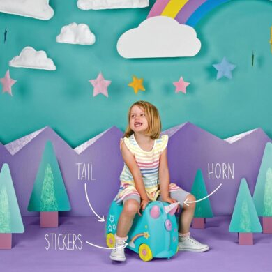Lagaminas vaikams Trunki Unicorn Una