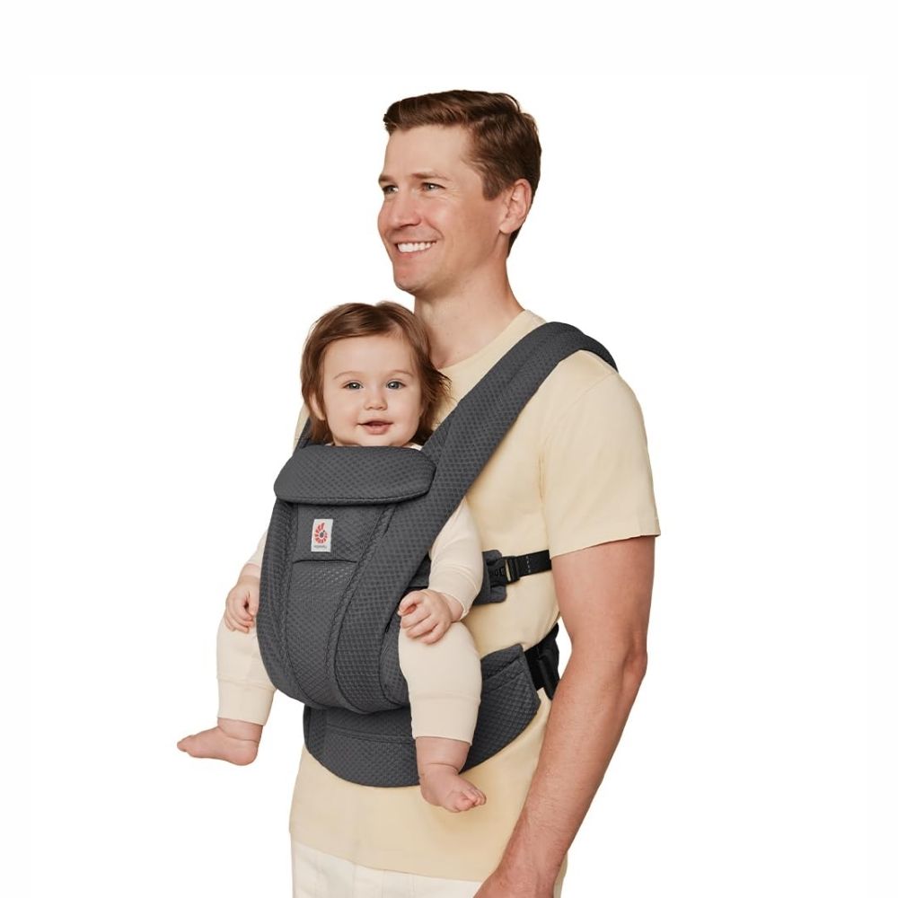 ERGOBABY nešioklė OMNI DELUXE Mesh Graphite Grey