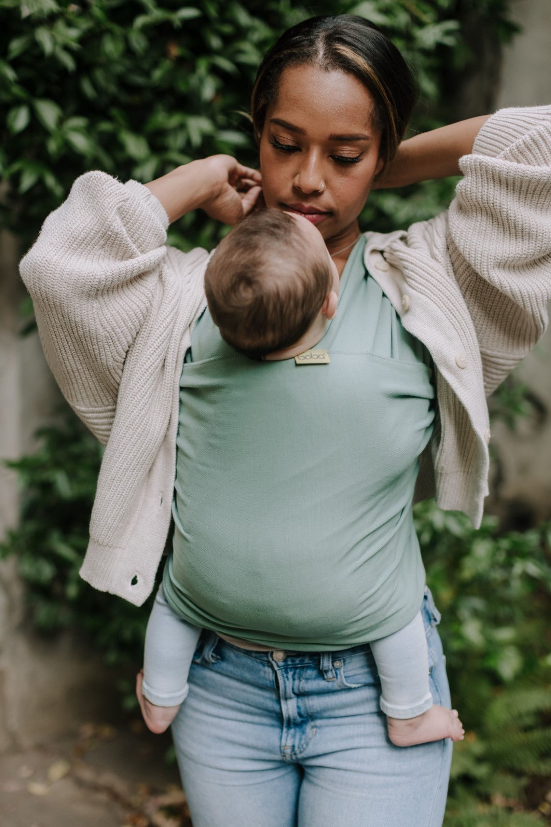 Nešioklė Boba Wrap Sage Green