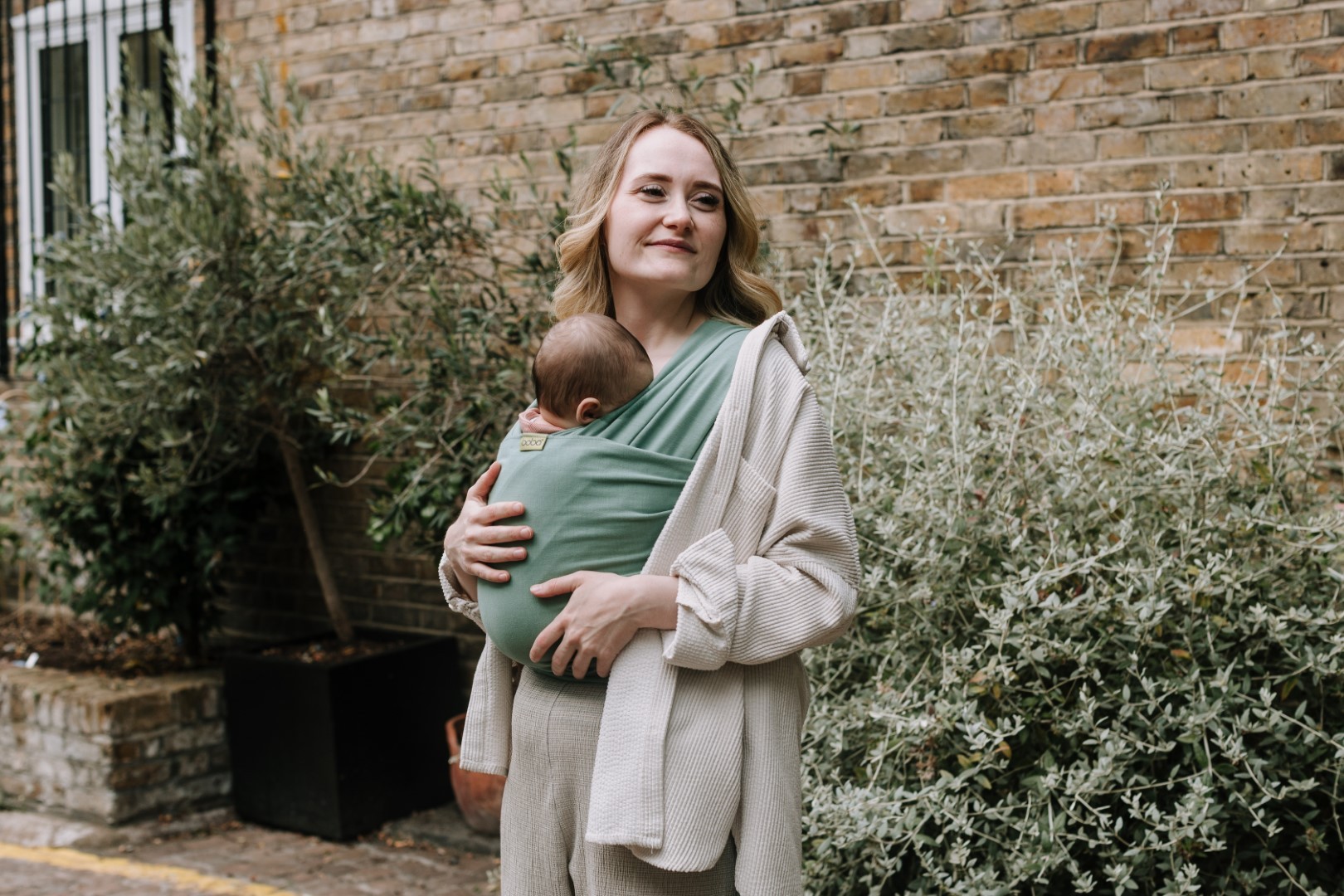 Nešioklė Boba Wrap Sage Green