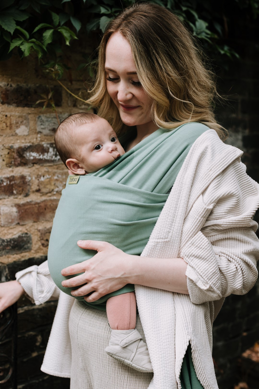Nešioklė Boba vaikjuostė Wrap Sage Green