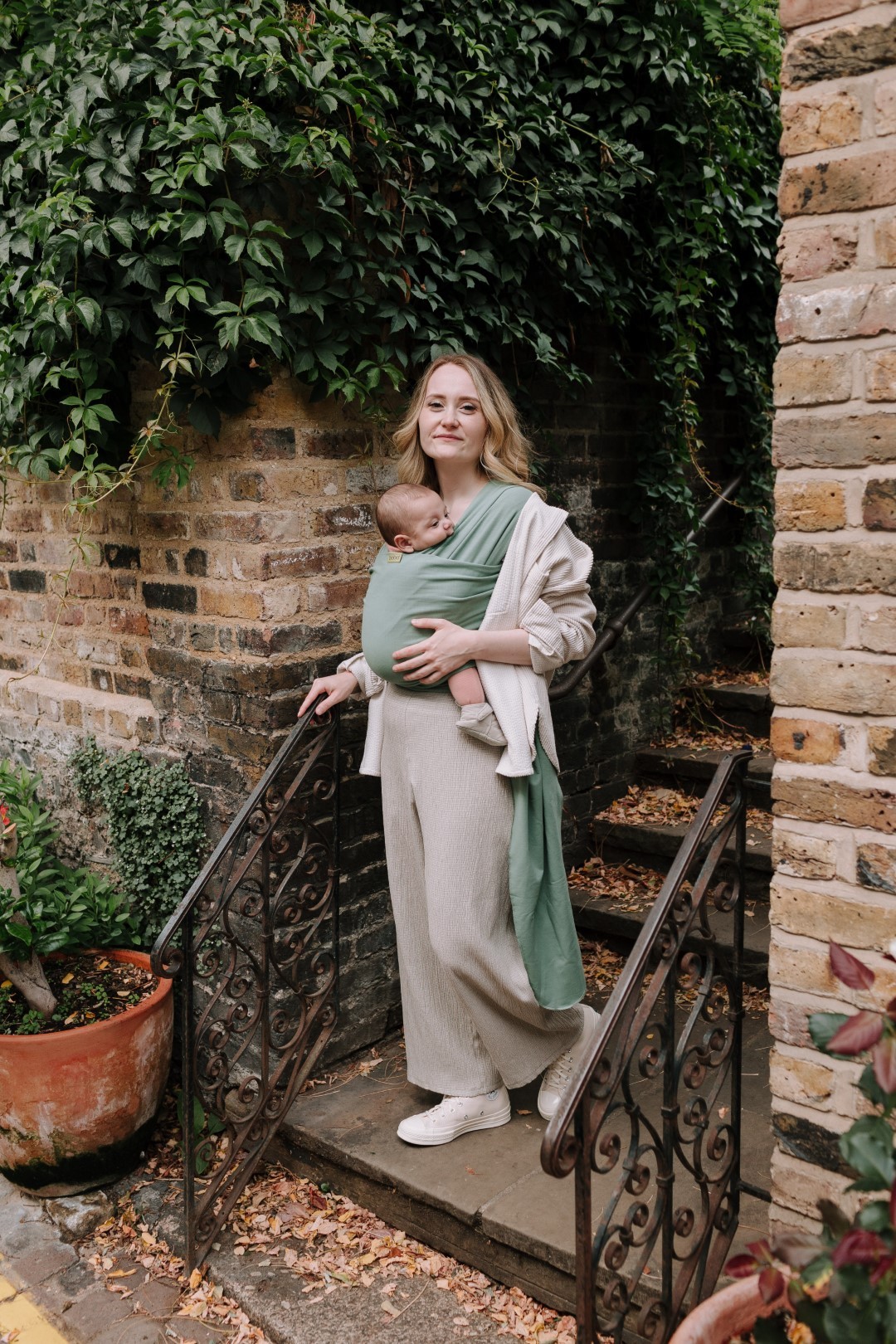 Nešioklė Boba Wrap Sage Green