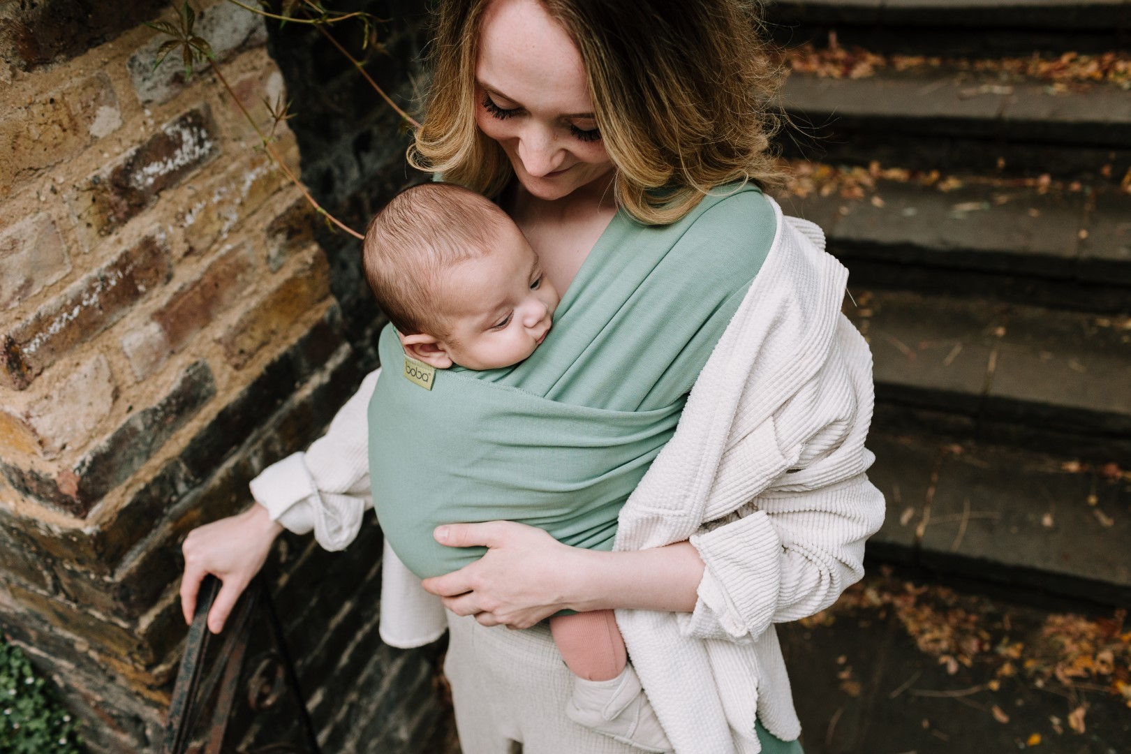 Nešioklė Boba Wrap Sage Green