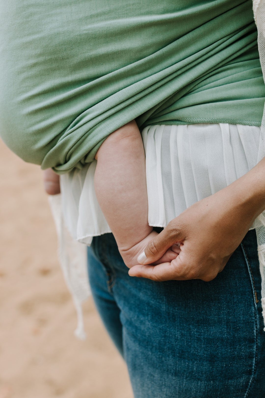 Nešioklė Boba Wrap Sage Green