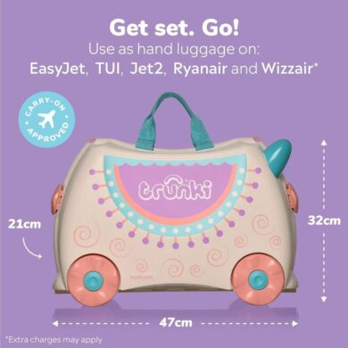 TRUNKI vaikiškas lagaminas LAMA LOLA