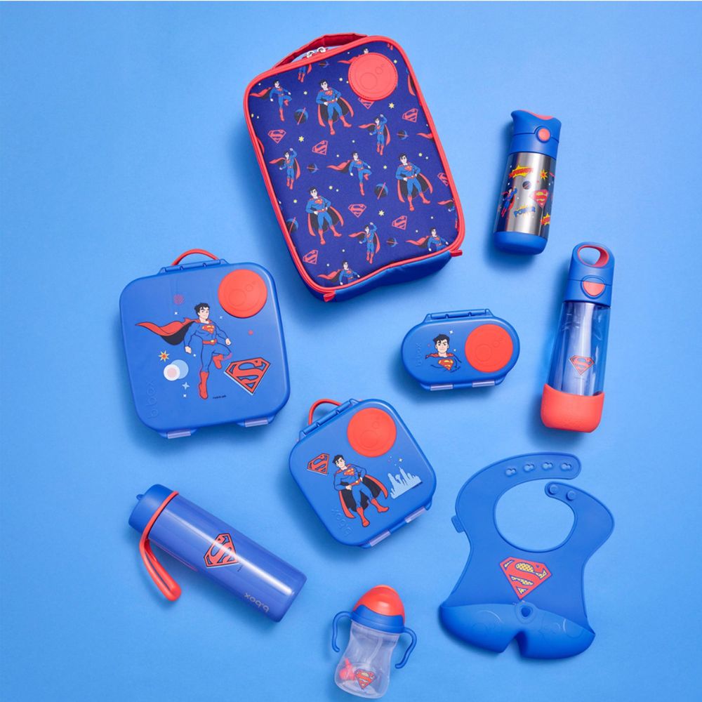 B.BOX plieninė termo gertuvė Superman 350 ml