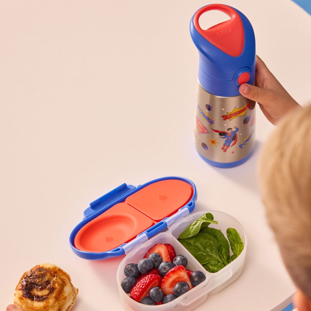 B.BOX plieninė termo gertuvė Superman 350 ml