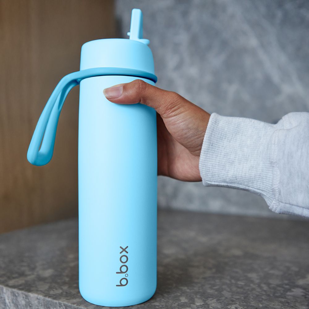 B.BOX plieninė termo gertuvė su šiaudeliu Lagoon 690 ml