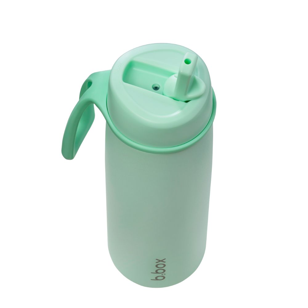 B.BOX plieninė termo gertuvė su šiaudeliu Spearmint 690 ml