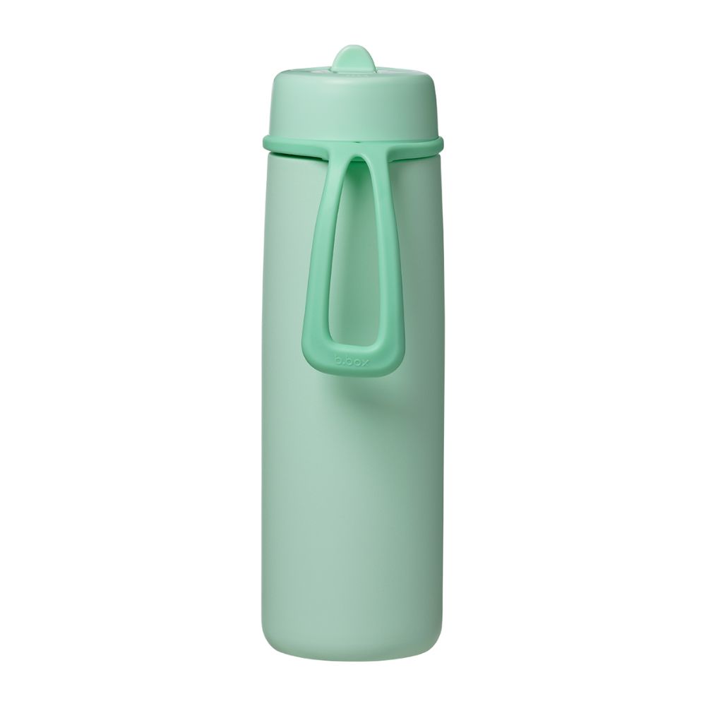 B.BOX plieninė termo gertuvė su šiaudeliu Spearmint 690 ml