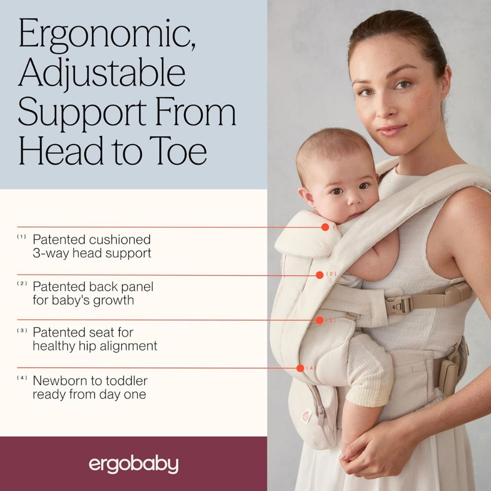 Nešioklė ERGOBABY OMNI DELUXE Natural Linen