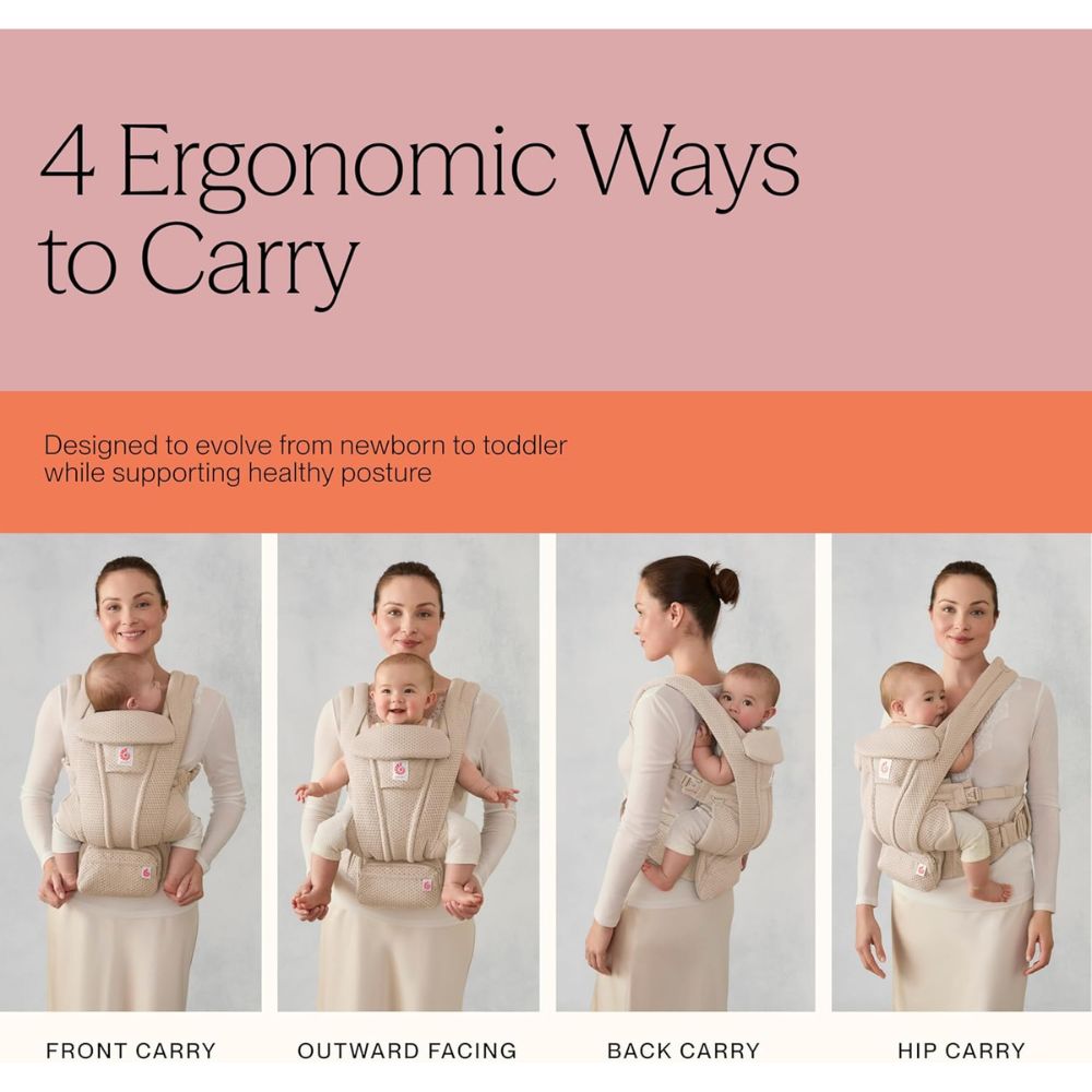 Nešioklė ERGOBABY OMNI DELUXE Natural Linen