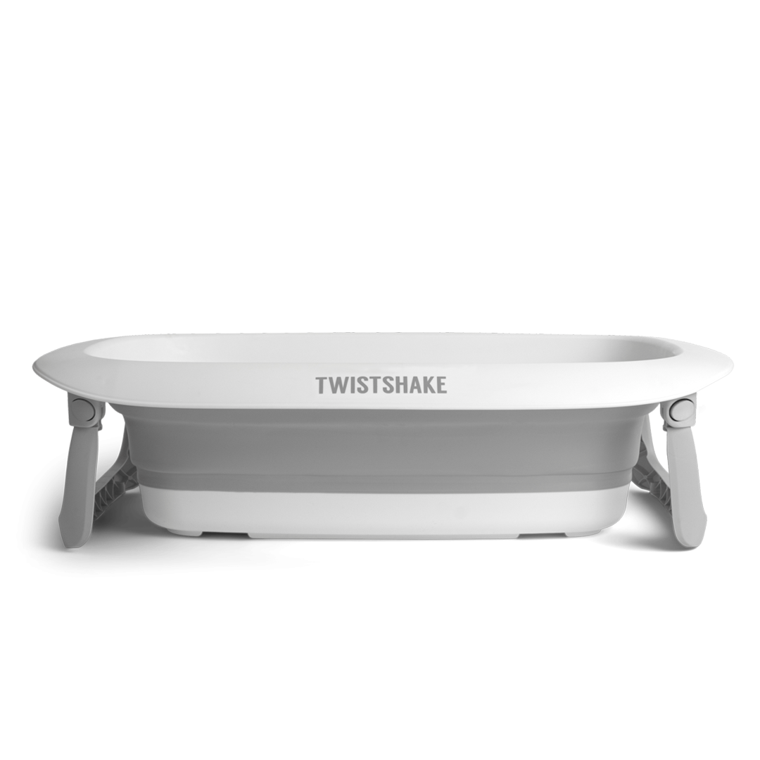 Twistshake vonelė su stovu Luxury Bath Kit White/Grey 78996