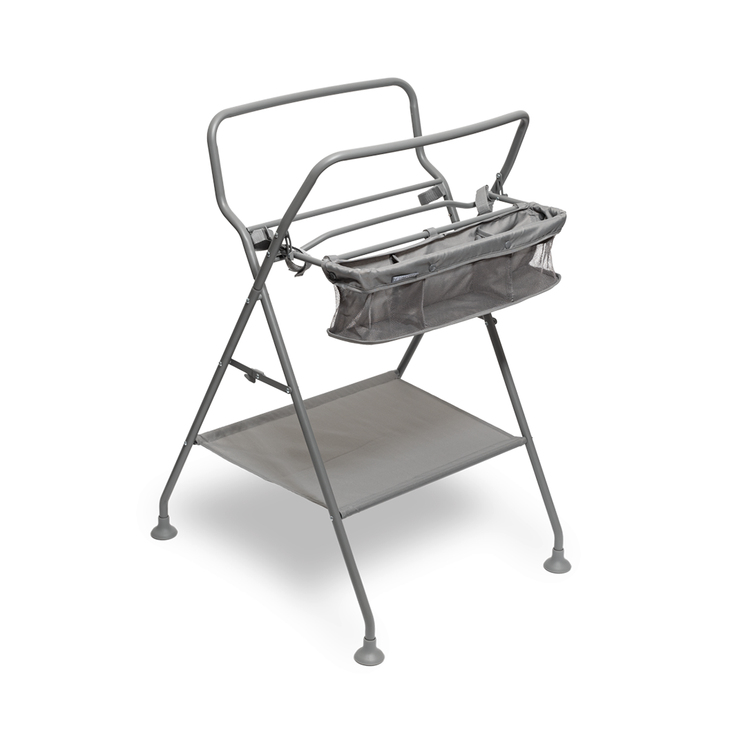 Twistshake vonelė su stovu Luxury Bath Kit White/Grey 78996
