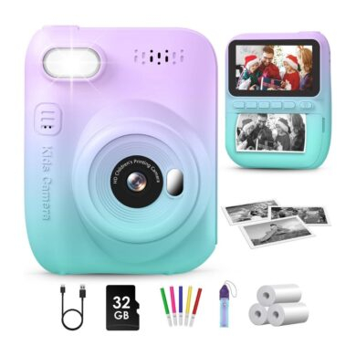 GREENKINDER momentinis fotoaparatas vaikams H2 BluePurple
