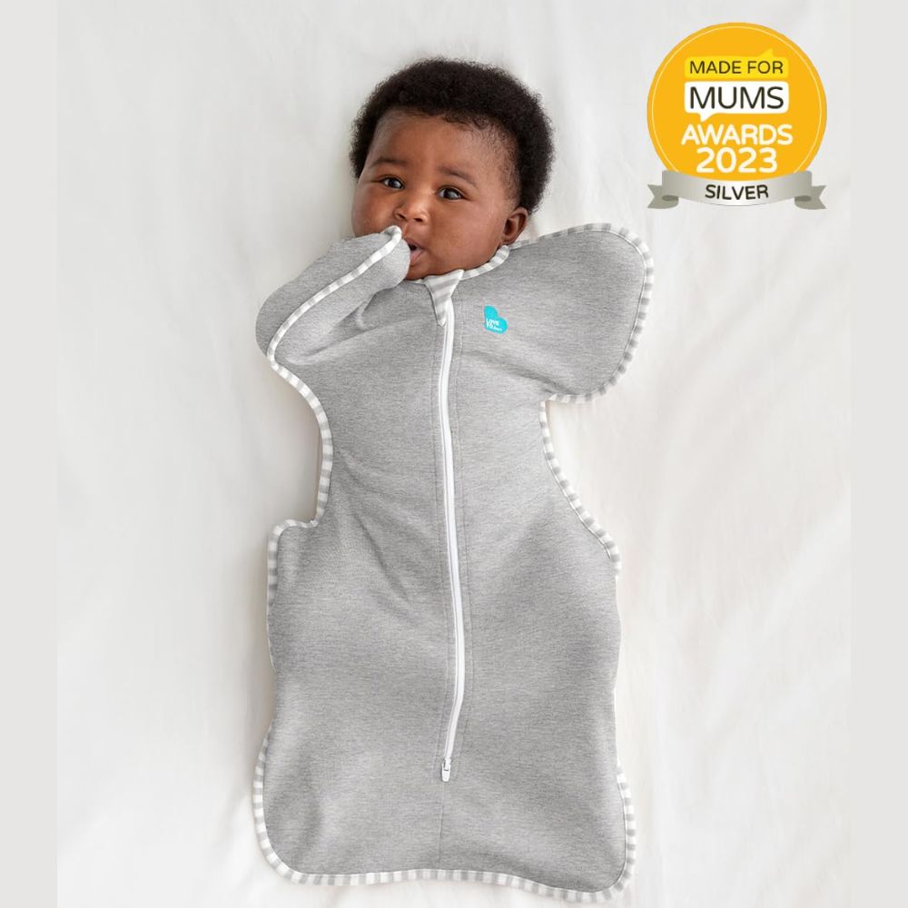 LOVE TO DREAM miegmaišis kūdikiams Swaddle Up Stage 1 Grey