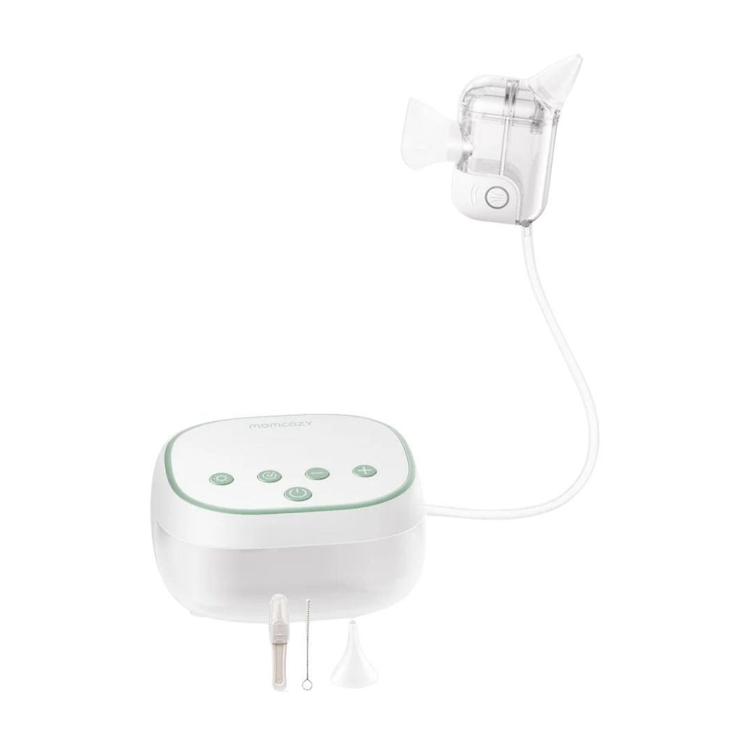 MOMCOZY galingas nosies aspiratorius kūdikiams Breezyclear Pro su drėkinimo funkcija