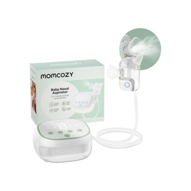 MOMCOZY galingas nosies aspiratorius kūdikiams Breezyclear Pro su drėkinimo funkcija