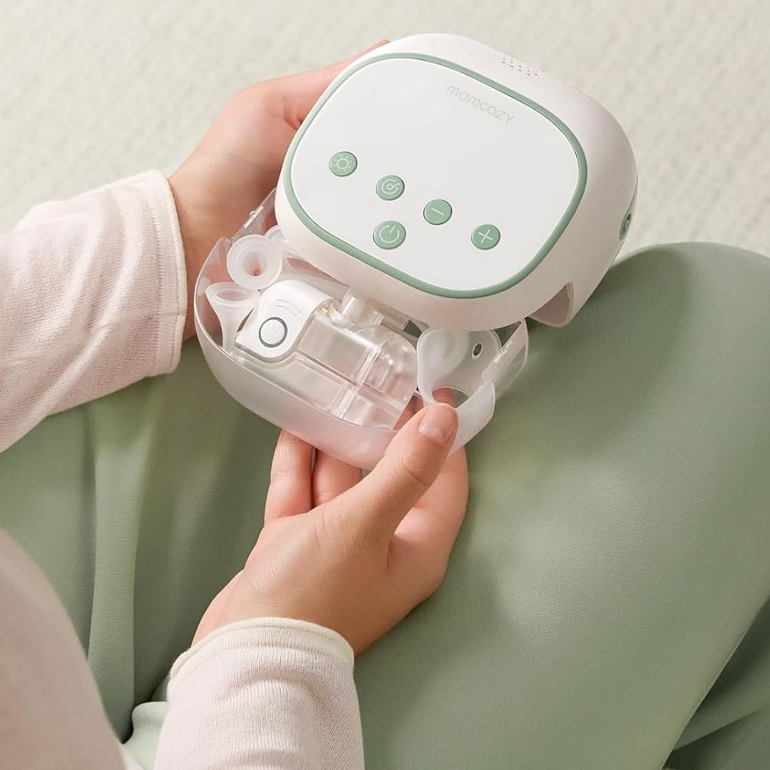 MOMCOZY galingas nosies aspiratorius kūdikiams Breezyclear Pro su drėkinimo funkcija