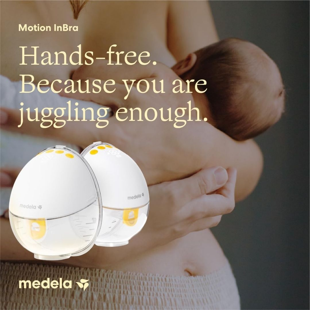 Medela Motion InBra dvigubas belaidis pientraukis