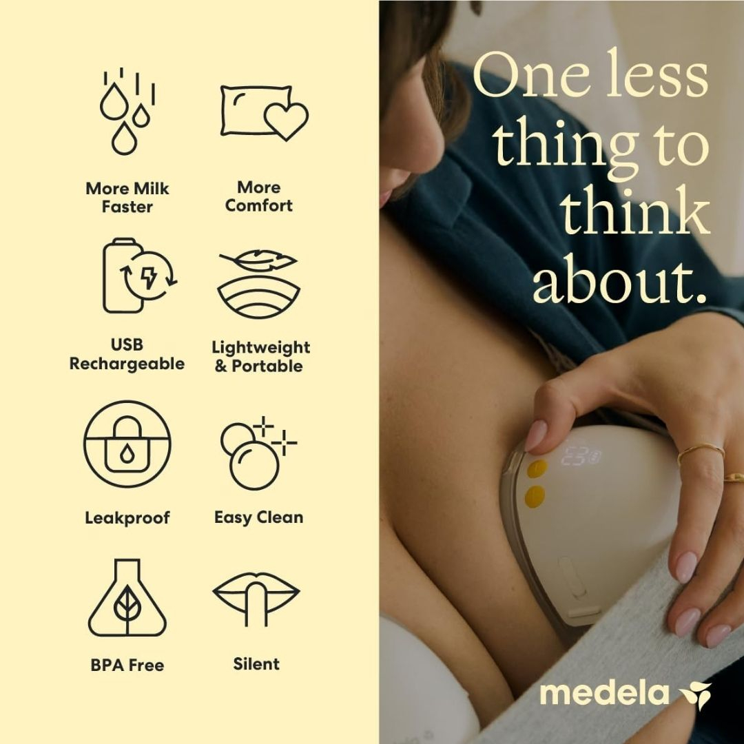 Medela Motion InBra dvigubas belaidis pientraukis