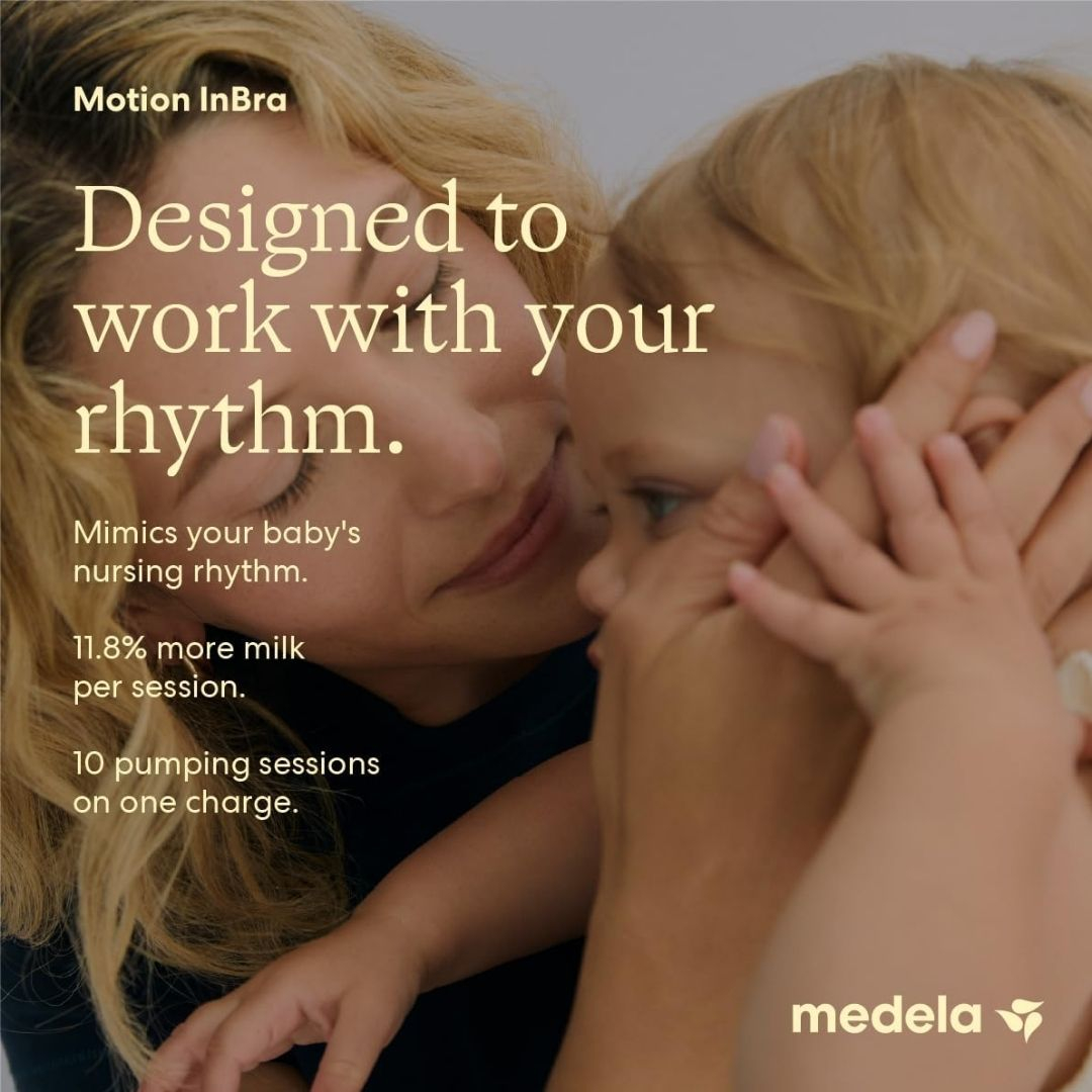 Medela Motion InBra dvigubas belaidis pientraukis