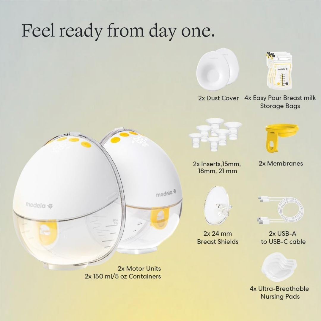 Medela Motion InBra dvigubas belaidis pientraukis