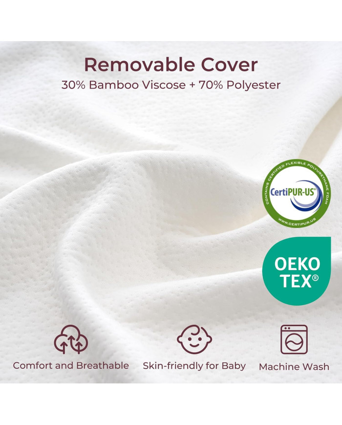 MOMCOZY CozyPro maitinimo pagalvė White