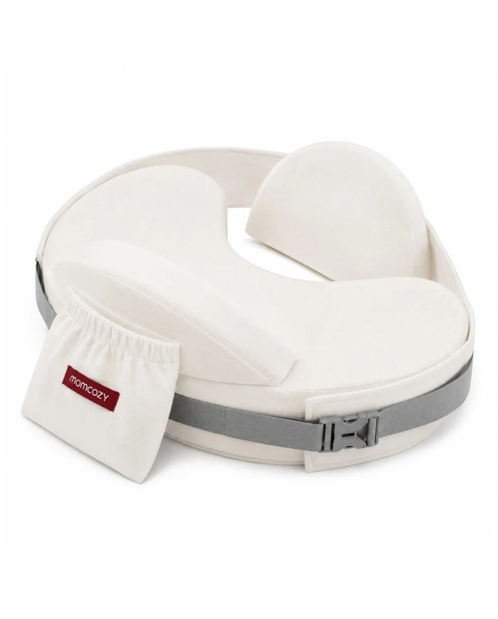 MOMCOZY CozyPro maitinimo pagalvė White