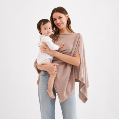 MOMCOZY žindymo skraistė Brown