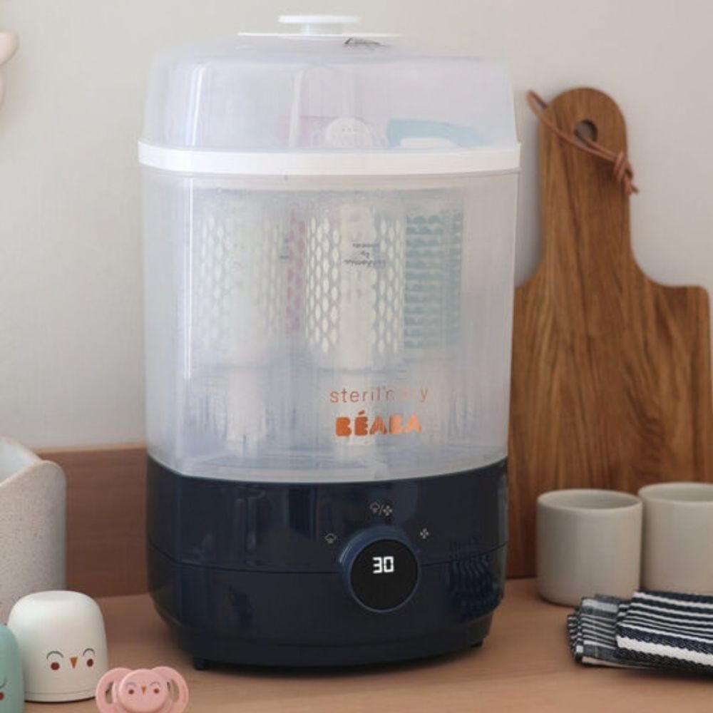 BEABA 2in1 buteliukų sterilizatorius su džiovinimo funkcija Night Blue