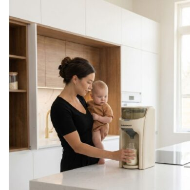 Baby Brezza Formula Pro Advanced pieno mišinio ruošimo aparatas Oatmeal mama naudoja aparatą